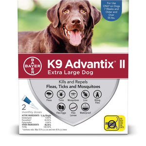 K9 Advantix 2 Dose Dogs Over 25kg