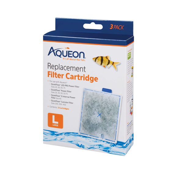 Aqueon Filter Cartridge 3 Pack Large