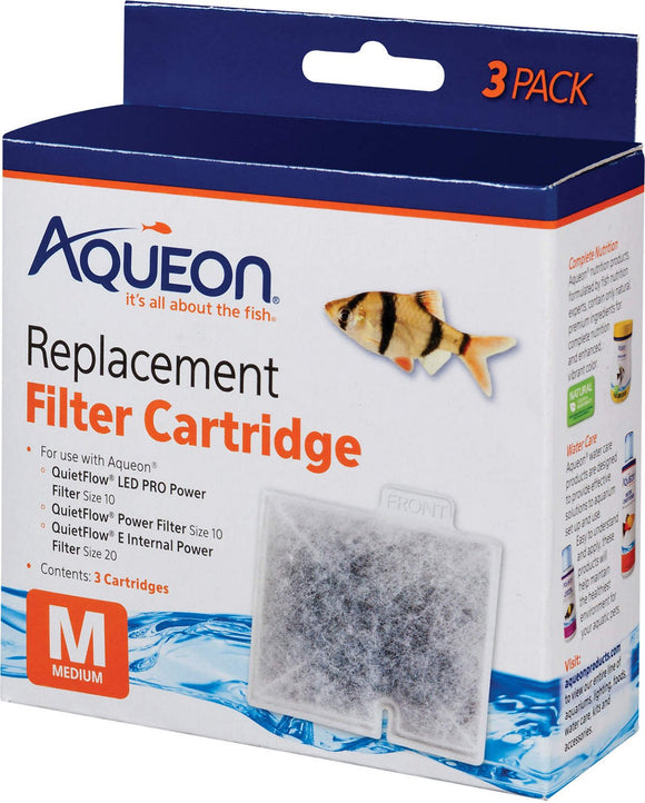 Aqueon Filter Cartridge 3 Pack Medium