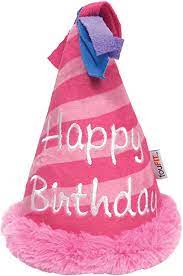 FouFit Birthday Hat Toy Pink