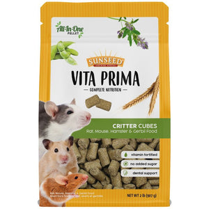 Sunseed Critter Cubes Dry Small Pet Food